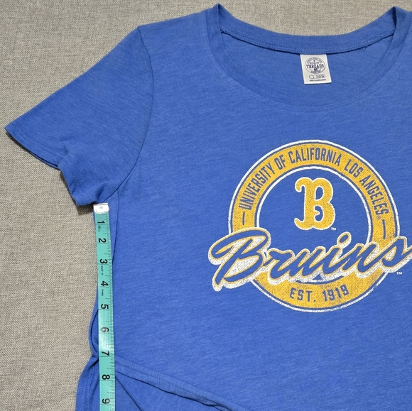 UCLA Bruins Women's Workout Top Blue Yellow Size Large (12/14) - Picture 12 of 12